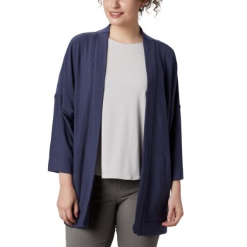 Columbia Firwood Crossing, Cardigan Azul Marino Para Mujer | 504917-MCO